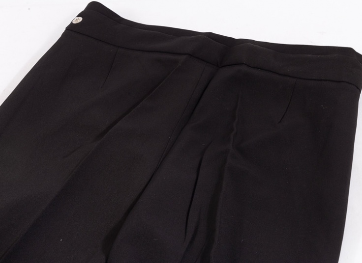 شلوار کرپ زنانه کمر چین دار