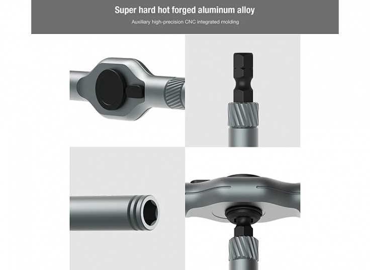 آچار بکس و پیچ گوشتی جغجغه ای 24 عددی Xiaomi DUKA