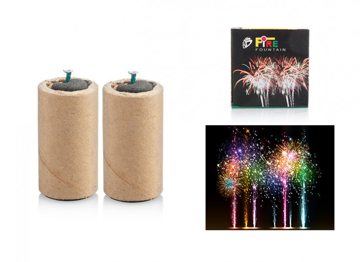 فشفشه آبشار دو قلو