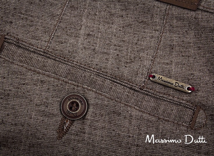 شلوار کتان بهاره Massimo Dutti