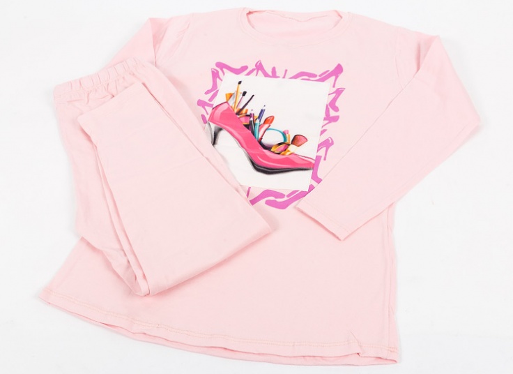 تیشرت شلوارک زنانه طرح دار