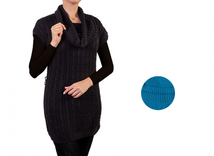 تونیک بافت یقه شل no boundaries