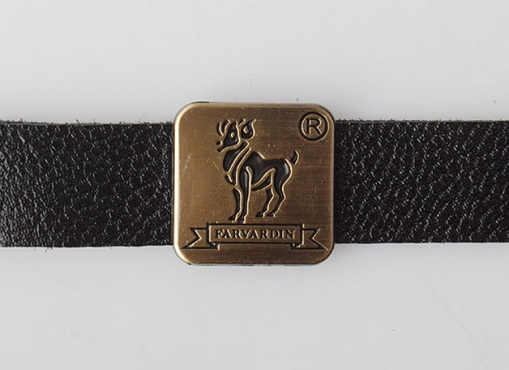 دستبند چرمی ماه تولد