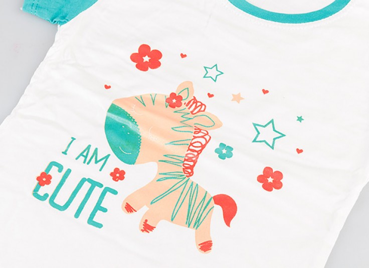 ست تیشرت شلوار بچگانه I AM CUTE