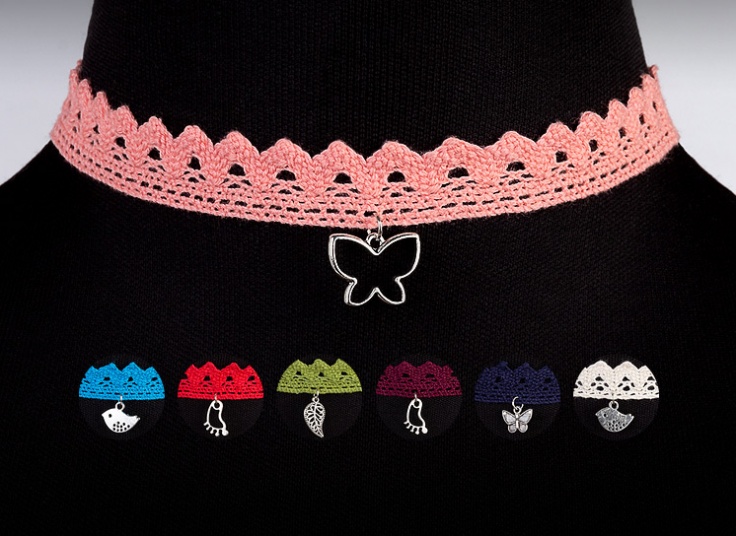 گردنبند چوکر Guipure