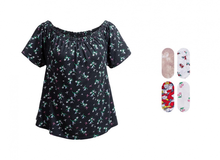 بلوز یقه قایقی Kmart