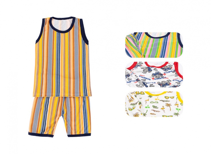 ست رکابی شلوارک بچگانه