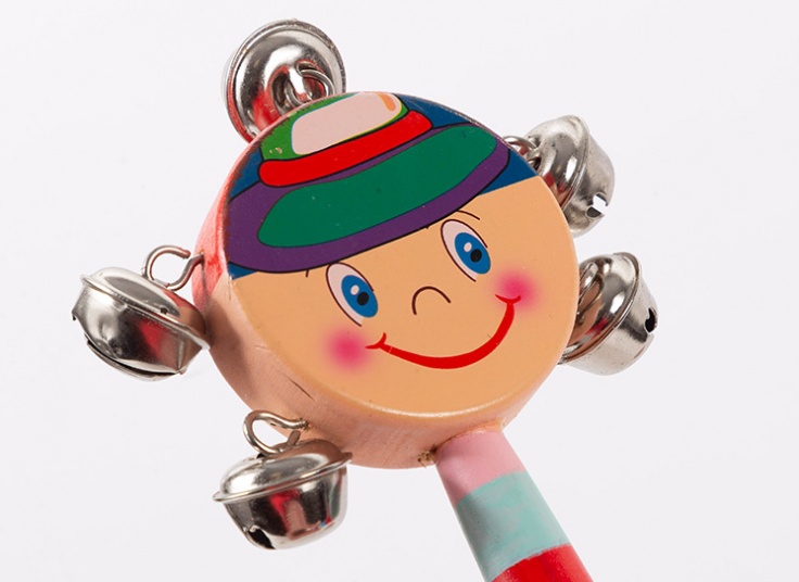 اسباب بازی چوبی جغجغه