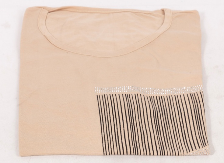 تیشرت زنانه سایز بزرگ طرحدار