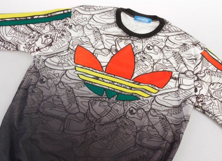 بلوز آستین بلند مردانه طرح adidas