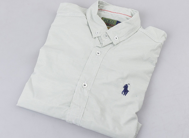 پیراهن راه راه مردانه طرح Polo Ralph Lauren