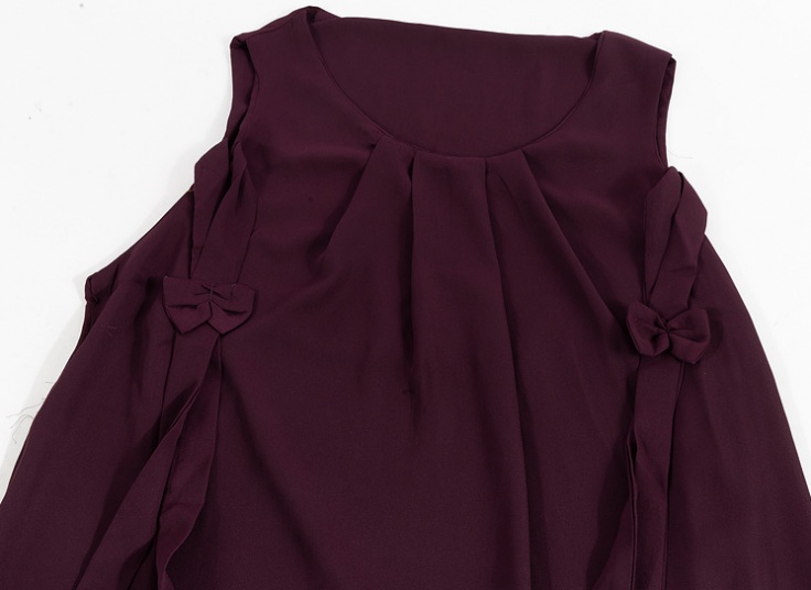 تاپ حریر جلو پلیسه