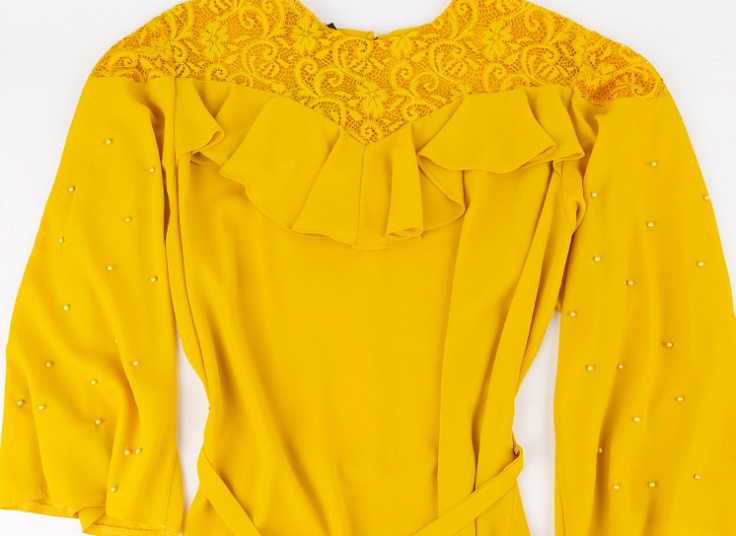 شومیز بلند کرپ حریر زنانه