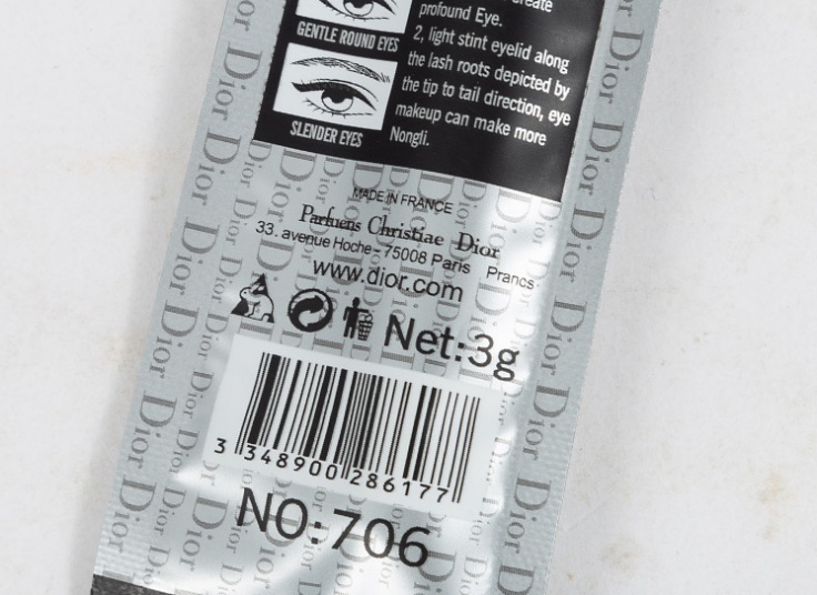خط چشم طرح Dior