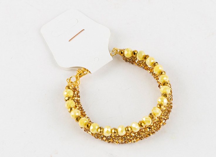 دستبند طرح کریستال