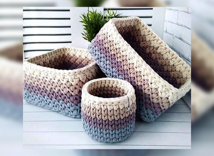 کارگاه آموزشی بافت سبد های تریکو در موسسه هنر ماندگار پارسی