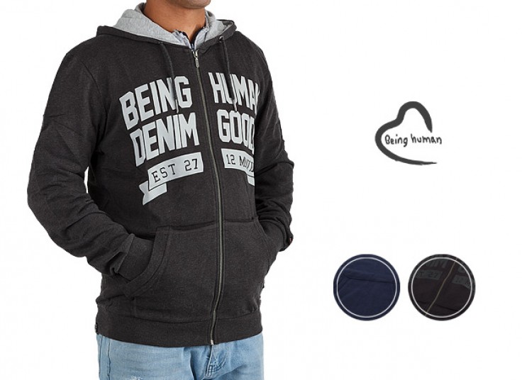 سویشرت کلاهدار مردانه Being human