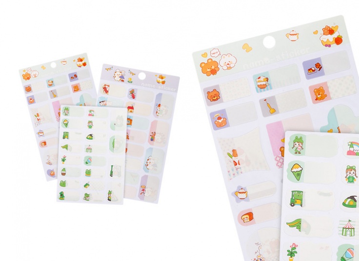 استیکر اسم و فامیل فانتزی