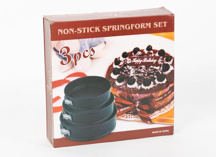 پک 3 عددی قالب کیک کمربندی