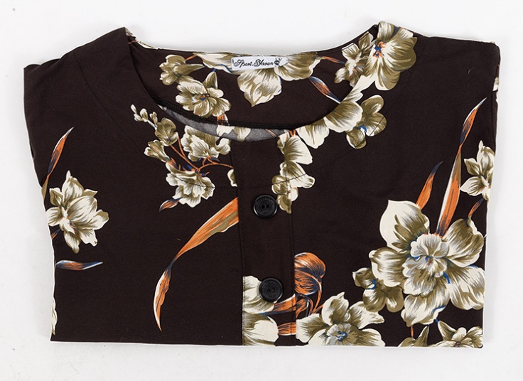 بلوز گلدار سایز بزرگ