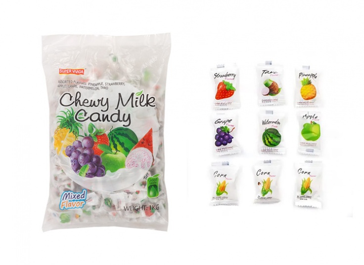 تافی میوه ای Cherry Milk Candy