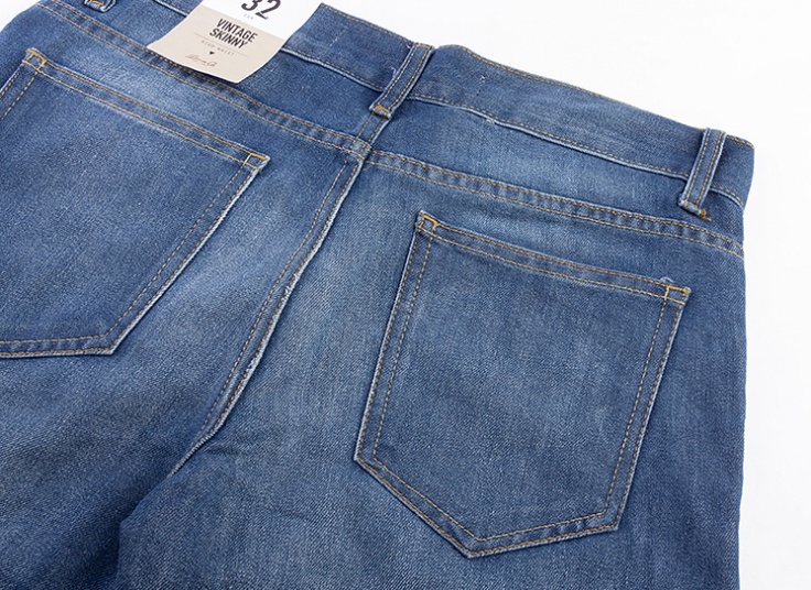 شلوارک جین مردانه زا‌پ‌دار Denim