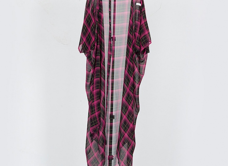 مانتو حریر جلو باز