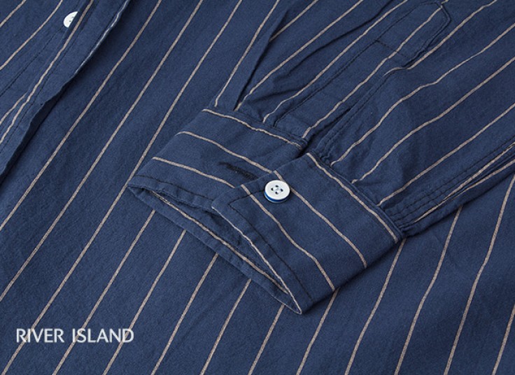 پیراهن سایز بزرگ River Island مدل Striped
