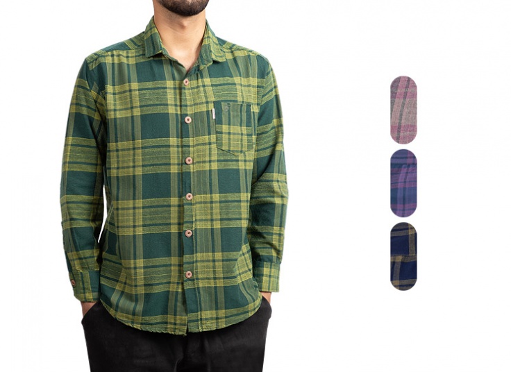 پیراهن مردانه‌ پشمی‌ طرح Dandy