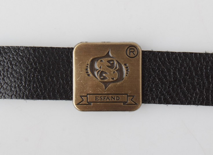 دستبند چرمی ماه تولد