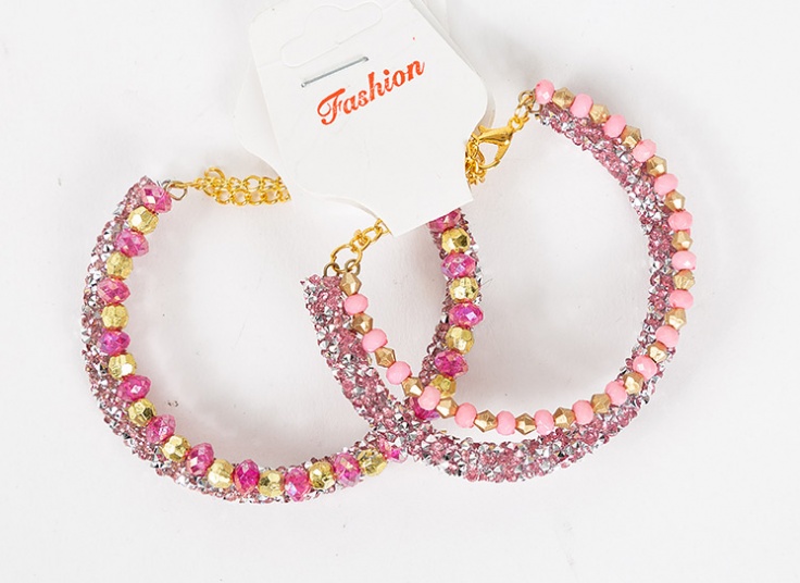 دستبند طرح کریستال