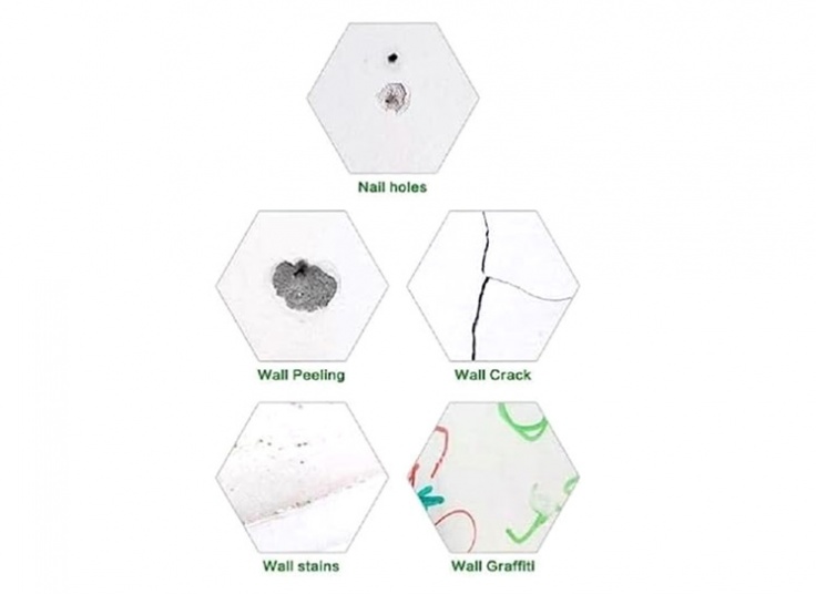 لکه گیر دیواری