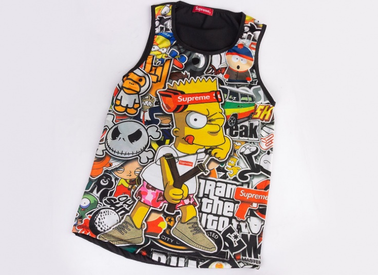 رکابی طرحدار مردانه ORIGINAL