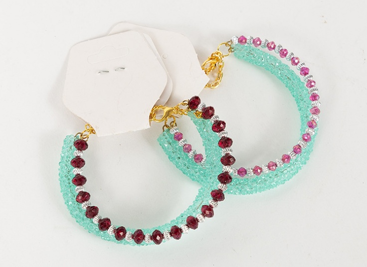 دستبند طرح کریستال