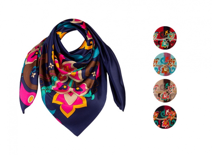 روسری ساتن Lina