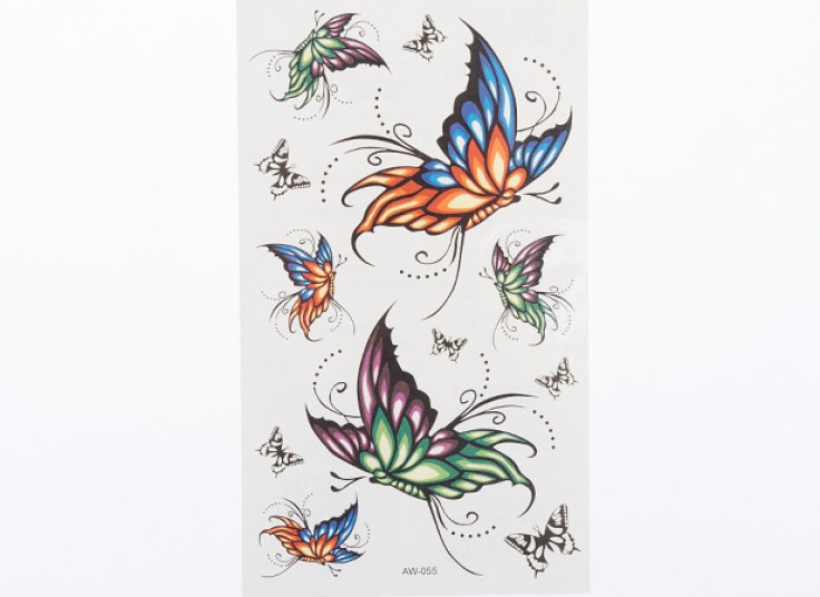 برچسب تاتو موقت