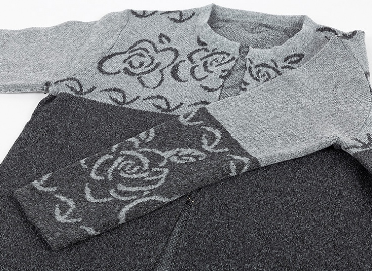 مانتو بافت طرح گل