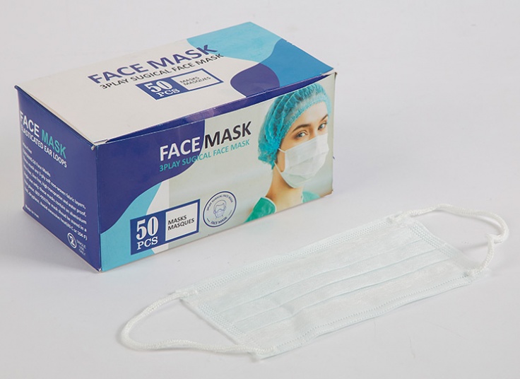 ماسک سه لایه یکبار مصرف