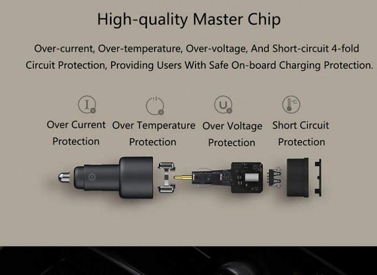 شارژر فندکی شیائومی مدل CC07ZM