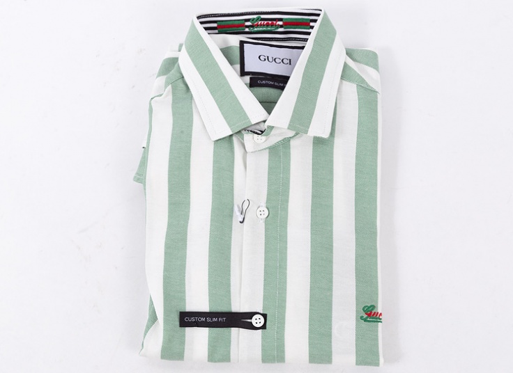 پیراهن راه راه مردانه طرح Gucci