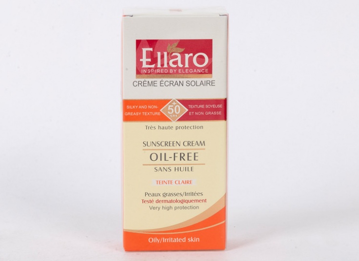 انواع کرم ضدآفتاب Ellaro
