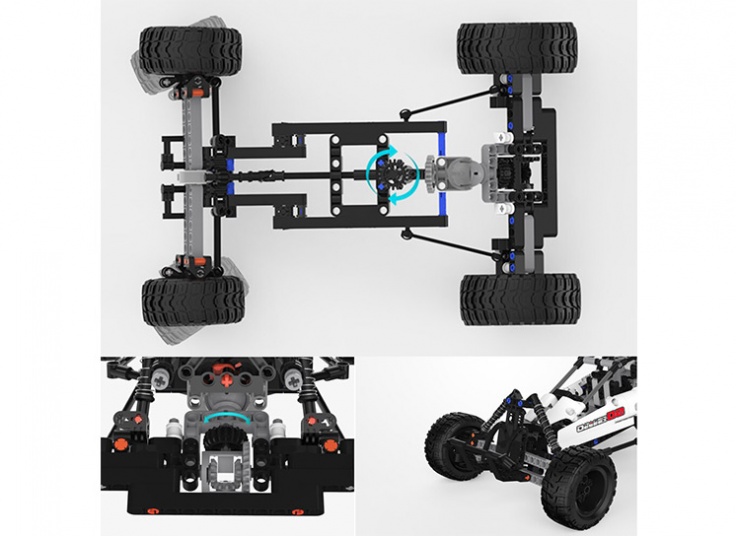 ماشین مسابقه ساختنی شیائومی Mitu SMSC01IQI