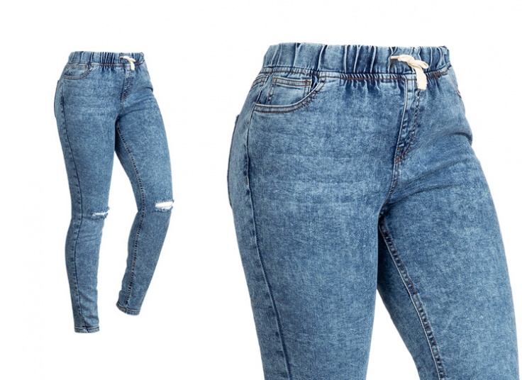 شلوار جین زنانه کمر کش 1511