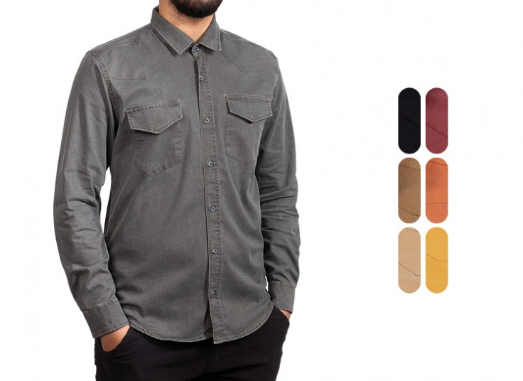 پیراهن کتان مردانه Fashion