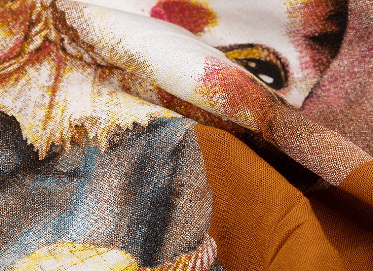 تاپ جلو نخی طرح گربه کد15825