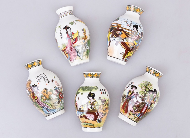 مگنت یخچال مدل گلدان کوزه ای