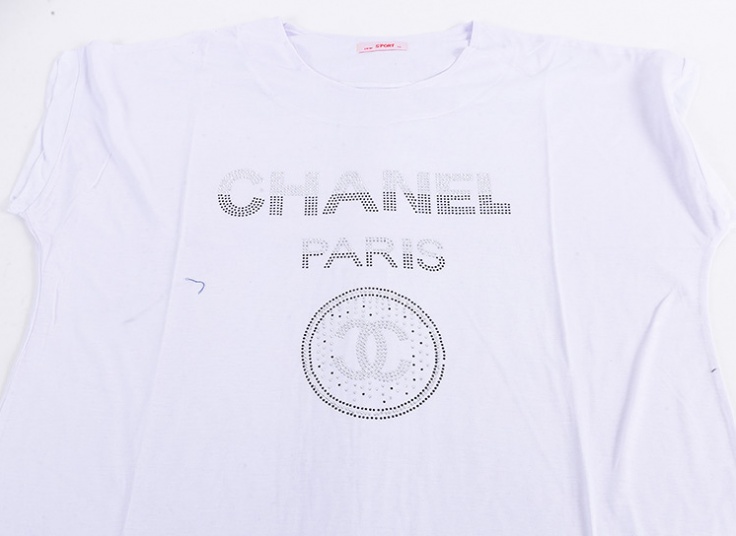 تاپ سایز بزرگ طرح Chanel