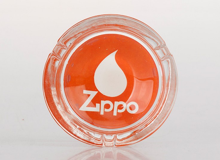 زیرسیگاری شیشه ای طرح Zippo