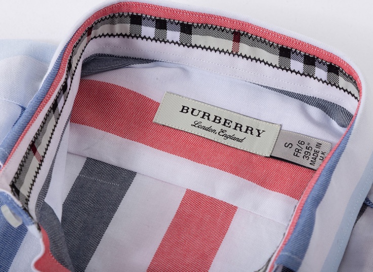 پیراهن راه راه مردانه طرح Burberry