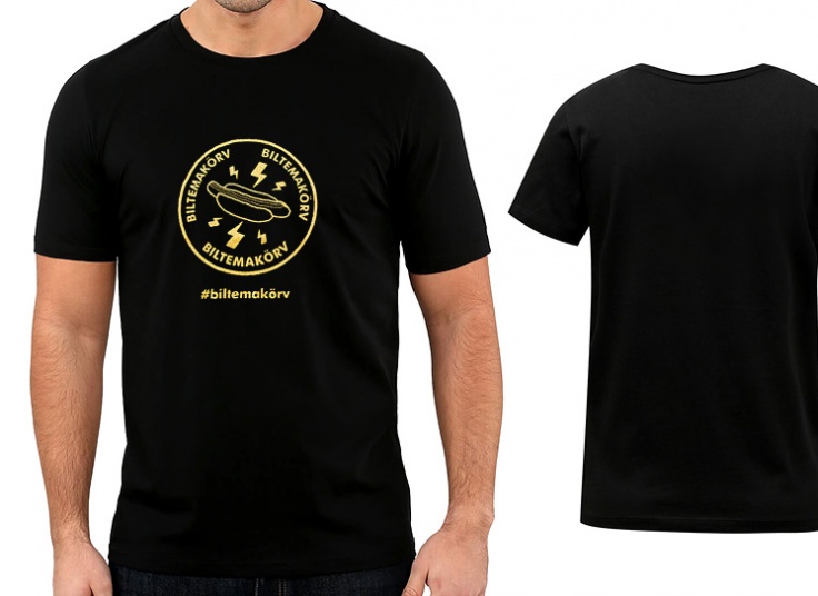 تیشرت مردانه Biltema مدل Hotdog